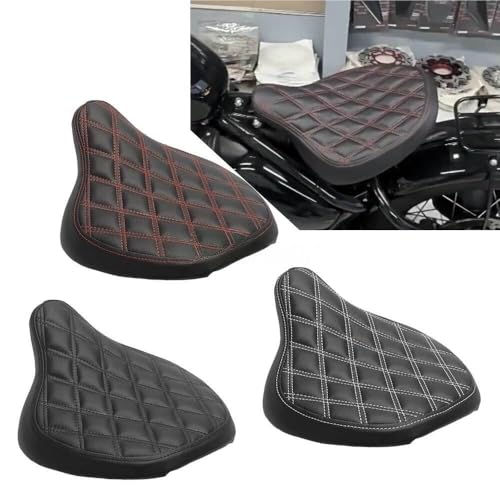 Asiento de motocicleta de cuero para Bonneville Bobber y Black 2017-2025 3