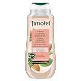 Timotei Champú 2 en 1 Cuidado Suave 300ml| Cabello 3 Veces Más Suave | Con Aceite de Coco | Limpia y Desenreda