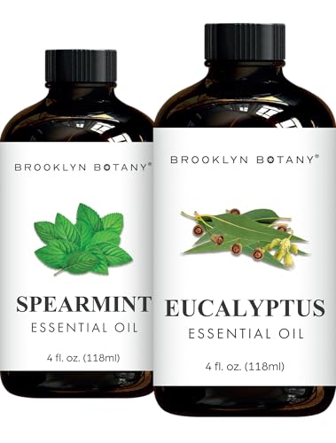 Aceites Esenciales Menta y Eucalipto 4 Fl Oz Pack 2