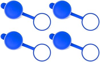 Water Jug Caps,4Pcs Water Bottle Caps Silicone Non-Spill Water LidsReusable Replacement Silicone Bottle Caps Bottle Non Spill Top Lid Covers Non Spill Water Jug Caps Water Bottle Snap On Caps,55mm