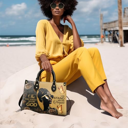 Image of Sistabag Leather Handbag For Black Women - Large Size Leather Totebag - Christmas Gifts For Women, Christmas Purse For Mom