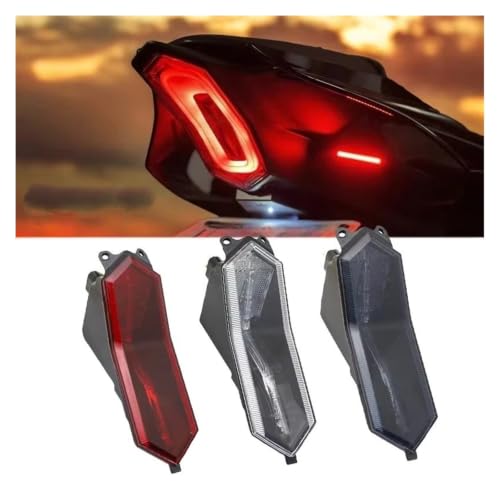 Feu arrière LED pour YZFR7 résistant vibrations clignotant intégré