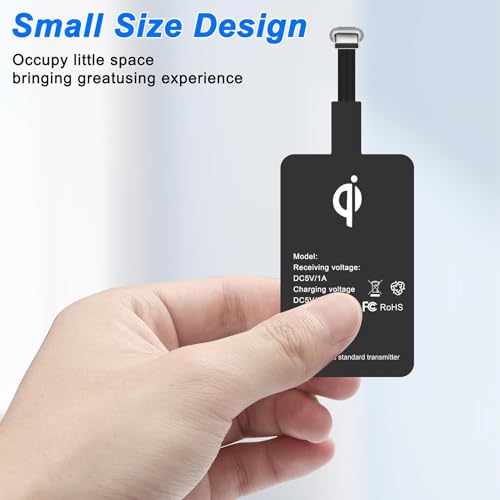 Chrox NL6A63K69G4GTKFEF Wireless Charging Receiver - 5W Wireless Charger Slim Receiver Chip Fast Speed thumb #7