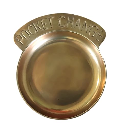 Image of Gold Pocket Change Coin Dish