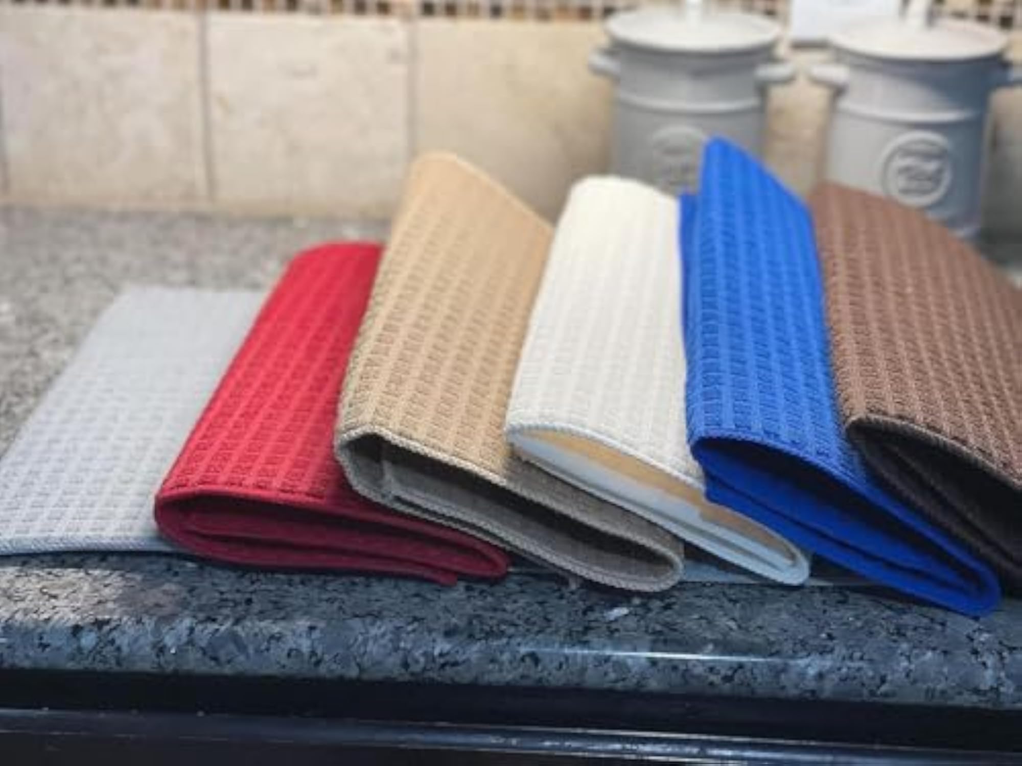Microfiber Dish Cloths Drying Mat, Kitchen Countertop Cushion Pad