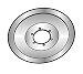 Globe 285 SS Slicer Blade Stainless Steel 11 1/2
