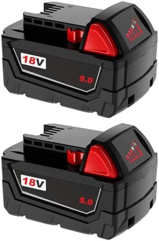 Batería De 18V Para Milwaukee M18 M18B6 XC 6.0Ah Li Ion 48 11 1860 48
