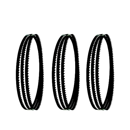 Image of Band Saw Blades, 3pcs 2240mm* 0.5mm 4 T/6 T for Bandsaw HBS400 schappach 6mm/13mm(2240x6x0.5mm 6T)