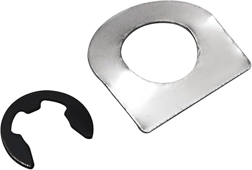 Miniatura 7 de FOVPLUE Kit de pasadores de montaje de estriberas, pasador de horquilla+arandela de resorte+anillo de retención para modelos Harley con estriberas