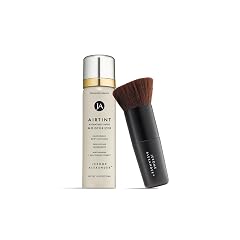 Jerome Alexander MagicMinerals AirTint Tinted Moisturizer AirBrush Spray Light Tinted Moisturizer Spray with Anti-Aging Ingredients Bright Light 2PC