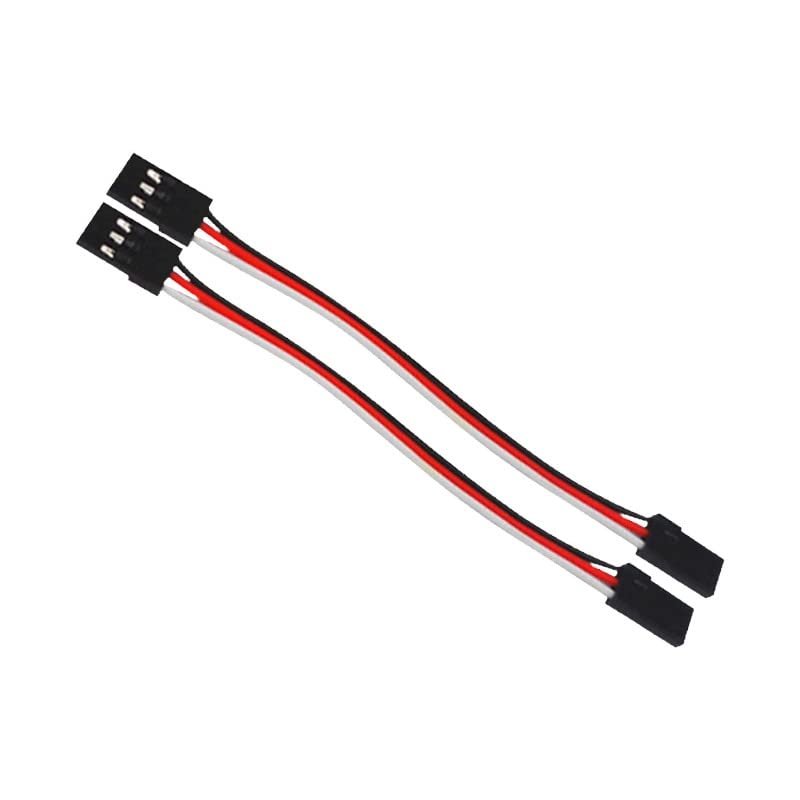 Accesorios para helicópteros RC For JR Cable de alambre 100 unids/lote 10CM 15CM 20CM 30CM macho a macho for JR enchufe Servo extensión Cable de plomo 100mm for RC Avión Quadcopter Accesorios para el