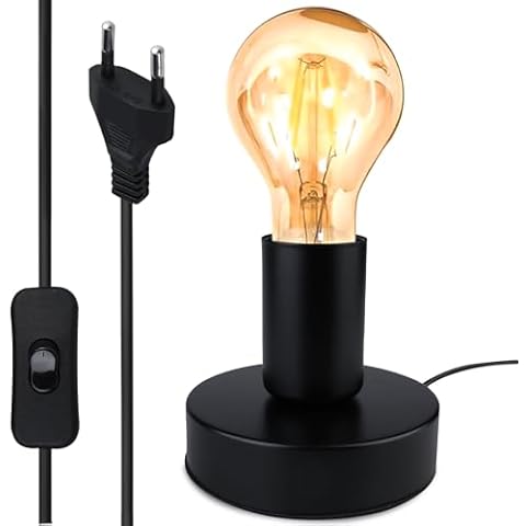 Nizirioo Lampe de chevet vintage Cover