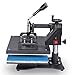 Mophorn Heat Presses 5 in 1 12x15 inch Heat Press Machine Vinyl Multifunction Sublimation Combo Heat Press Machine for T-Shirt Mug Hat Plate Digital Timer Control (5 in 1)