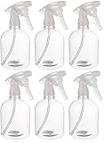 Bar5F Empty Clear Spray Bottle, 16 oz., Pack of 6