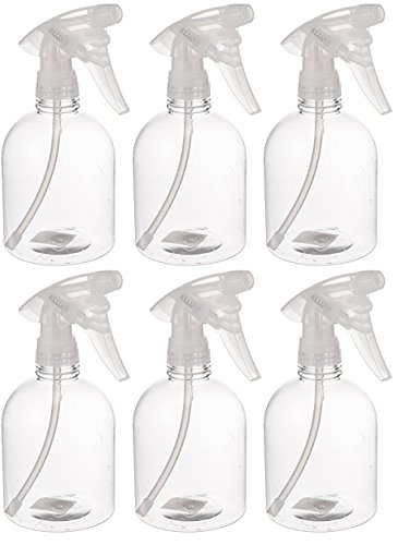 Bar5F Empty Clear Spray Bottle, 16 oz., Pack of 6