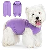 Coppthinktu Dog Surgery Suit Recovery Suit for Dogs Cat After Surgery Female, Dog Onesie Suitical Neuter Puppy Spay Shirts, Post-Op Bodysuit Pajamas Anti Licking Abdominal Wounds Cone Alternative