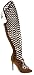 Breckelles Selena42 Womens Thigh High Criss Cross Cut Out Open Toe Dress Sandals