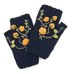 Black With Yellow Flowers