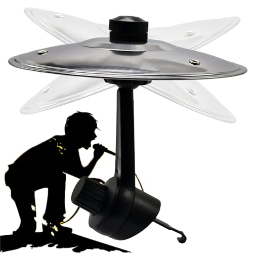 Car Crash Cymbal, Platillos de Batería, Mini Coche Cymbal de Ventilación de Aire, Para Mejorar su Placer de Conducción (Negro)