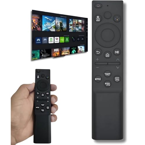 Controle Remoto Compatível com SAMSUNG Smart TV 4K 8K QLED UHD CU8000 AU7700 q80A BU7700