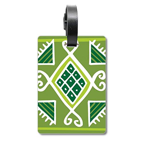 Étiquette bagage Ananas Mexico Totems pour identifier facilement votre sac