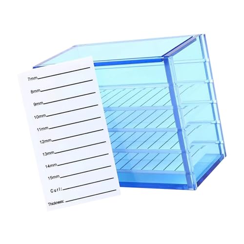 コスメティックメイクアップ収納ボックス 5層アクリルつけまつげオーガナイザーケース グラフトまつげエクステンションツールボックス 化粧品メイクアップストレージ