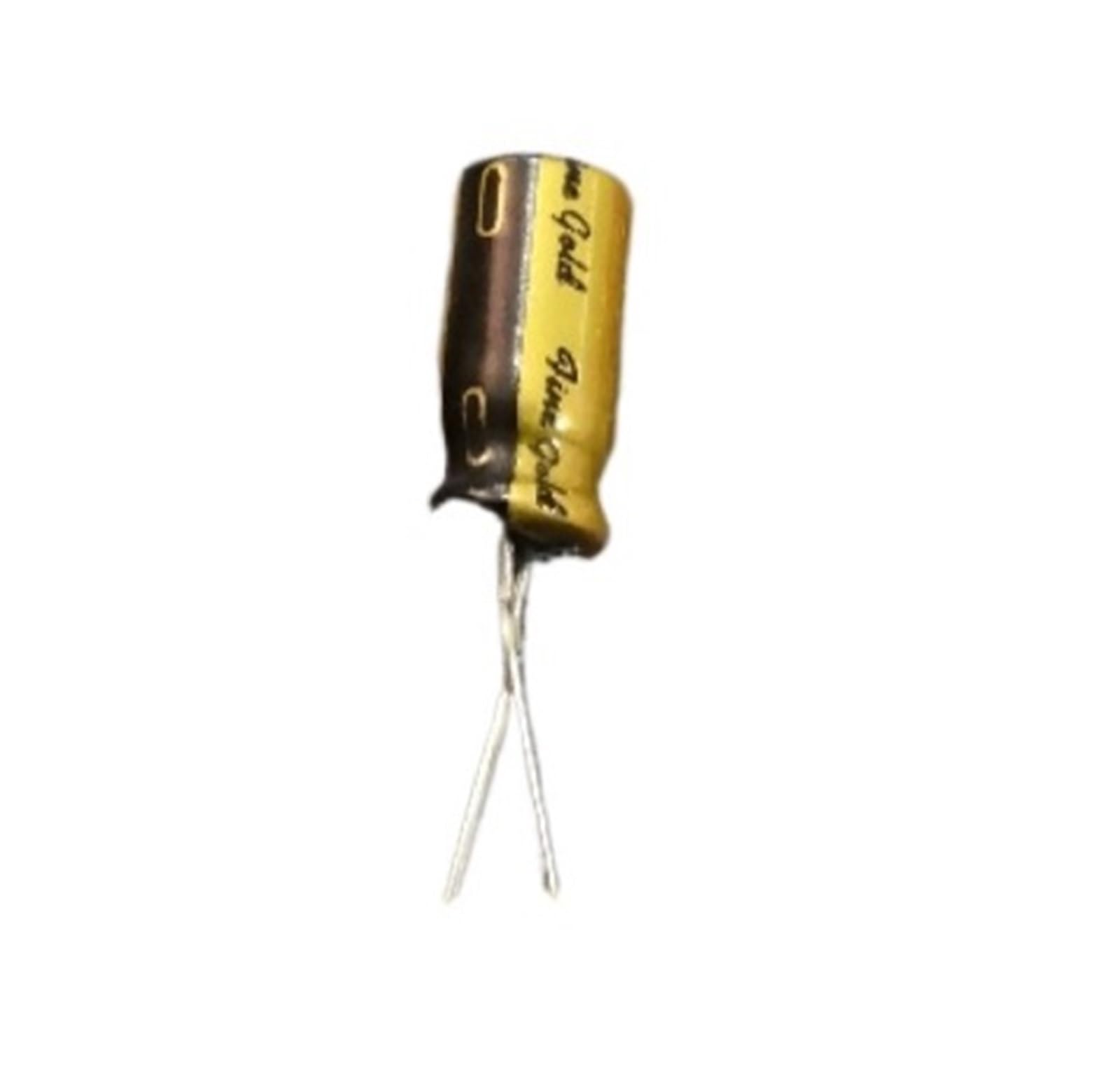LEOTNNDQ 10pcs 25V47UF F G 47UF/25V copper foot audio electrolytic capacitors