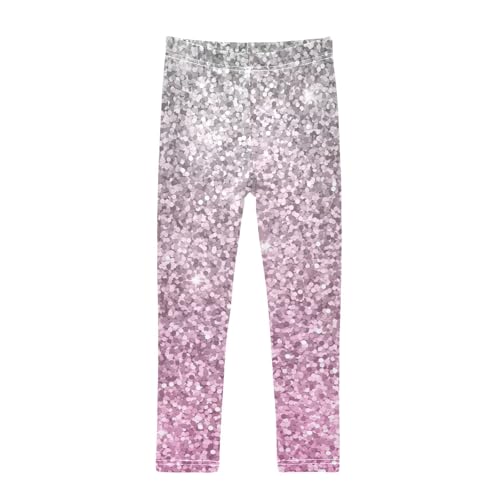 GAIGEO Lapis Lazuli Baby Girls Leggings, Athletic Leggings for Girls Comfortable Fabric, Girls Athletic Wear Size 4