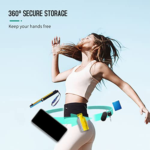 Chusui Cinto de corrida pochete pochete pochete para homens e mulheres ciclismo caminhada caminhada