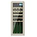 Cecotec Weinkühlschrank 24 Flaschen Retro Bolero Grandsommelier Origin 24 Hit Beige. Beige mit LED-Steuerung, Temp. 5-20ºC, NoFrost, Holzregale, Innenbeleuchtung, Belüftung