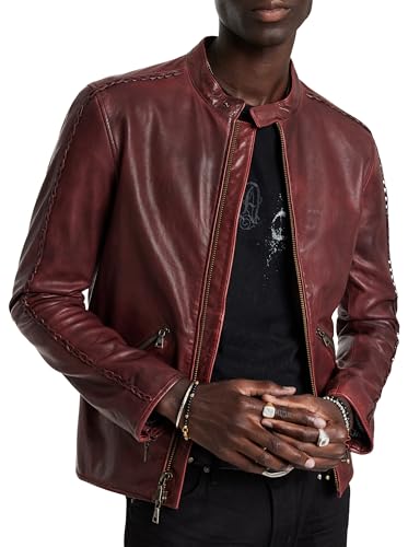 John Varvatos Men's Reynolds Racer Jacket2