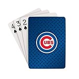 PSG Specialties Group MLB Chicago Cubs Classic Standard Playing Cards - Poker, Rummy, Euchre, Pinochle, Card Games Team Color