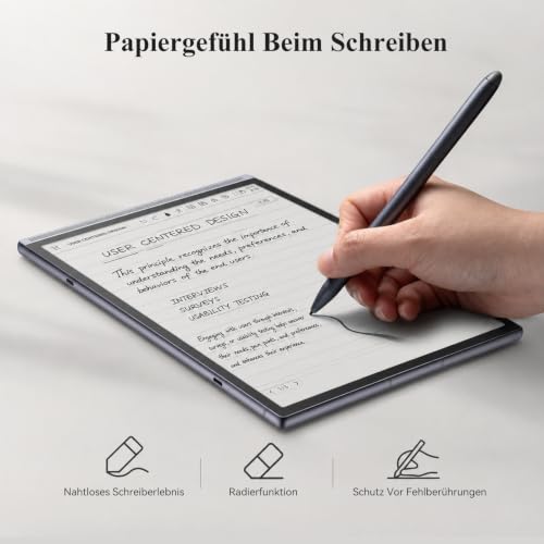 iFLYTEK AINOTE Air 2, 8,2 Zoll AI Notiztablett, E Ink Digitales Notizbuch mit Stift, Voice-to-Text Transkription, Mehrsprachiger Meeting-Minuten-Zeitplan
