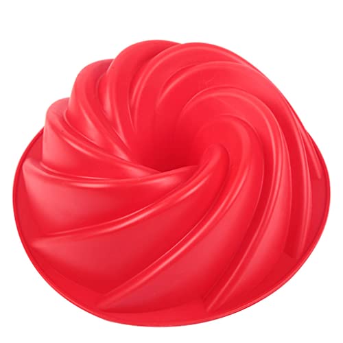 WNDUOKXH Spiral Kuchenform, Backform, Gelee, Backwerkzeuge, Geburtstagszubehör Cover