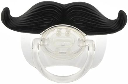 Jzhen Funny Newborn Moustache Soother baby Silicone Pacifier Dummy mustache Soother for baby kids