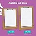 Artlicious Drawing Board - 13 x 17 Sketch Boards with Handle for Drafting Art - Portable Wooden Clipboard for Class or Studio Fit in Artists Tote