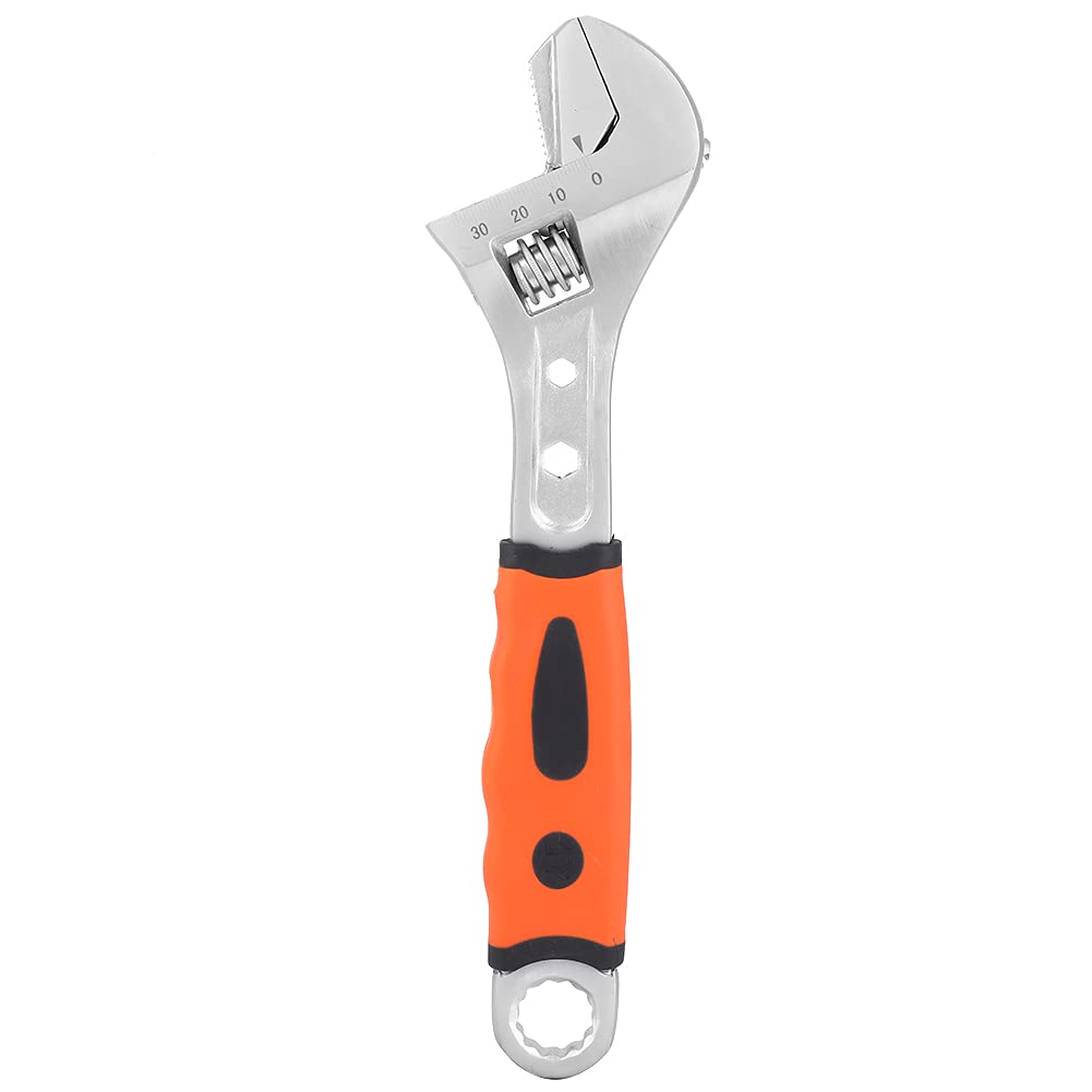 Wzddxunsf One Color Adjustable Wrench Multifunction Steel Spanner Plumbing Auto Repair Tool For Motorcycle