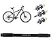 VGEBY Thru Axle, Aluminium Alloy Standard Thru Axle Adapter Rear Fork Thru Axle Skewer Quick Release Skewer Adapter Conversion(142 * 12) Quick Release Axle Adapter