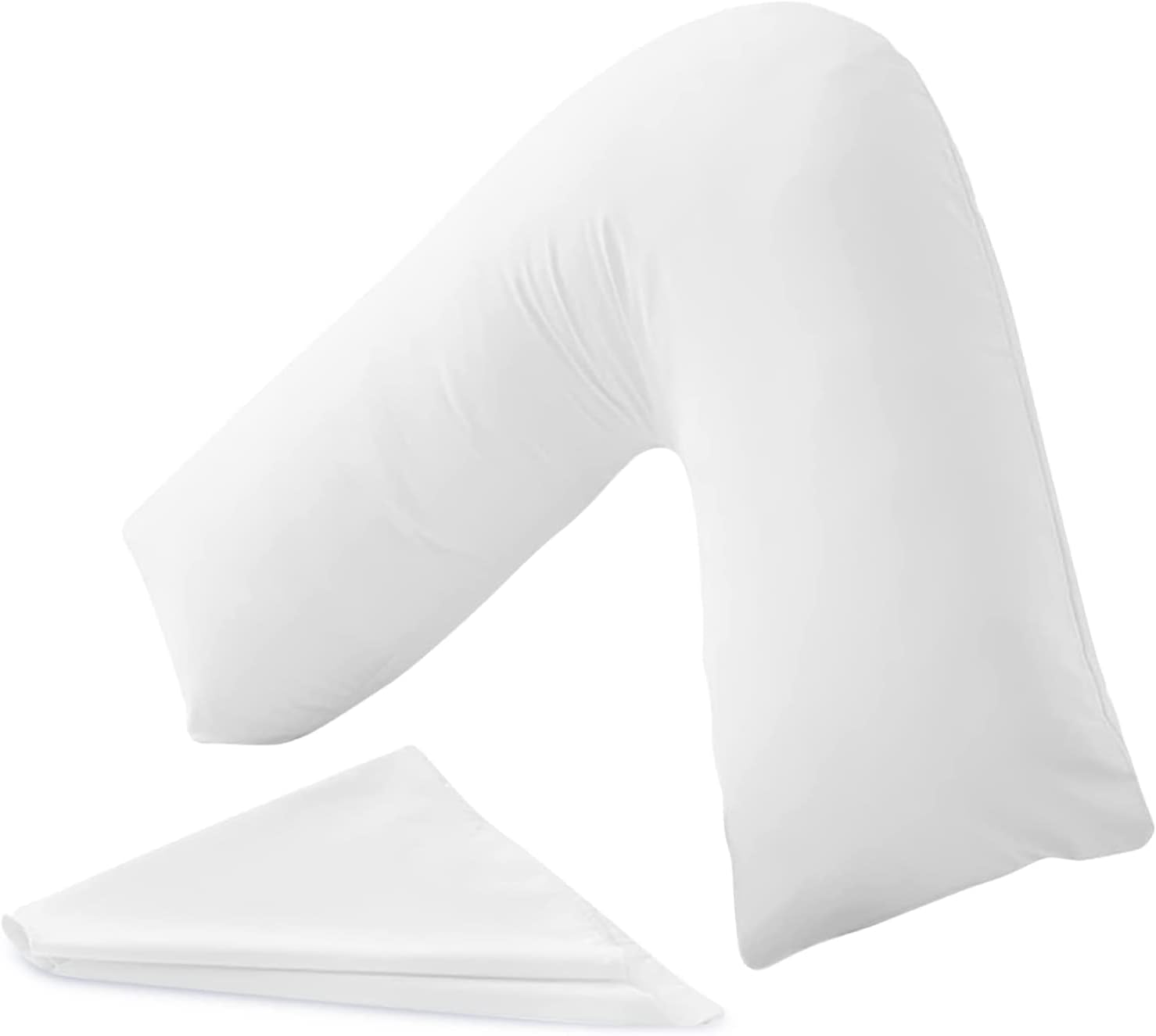 SM Decor V Pillow With Pillowcase Orthopedic Support Pillow For Neck