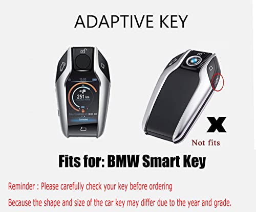 Accessoire clé BMW G30 G11 G01 étui cuir télécommande LCD