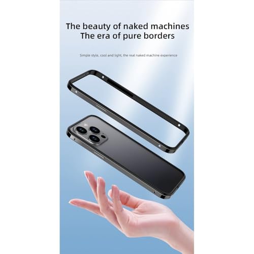 Coque silicone iPhone 16 15 14 Pro Max hybride et aluminium - 2