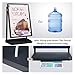 Poster Stand, Multi-Functional Floor-Standing Advertising Display Stand for Trade Shows & Events