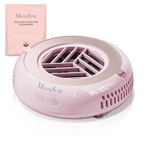 MelodySusie PocketSized Nail Dust Collector with Lightweight Design,HProA 6000RPM Ultra-Small Nail...
