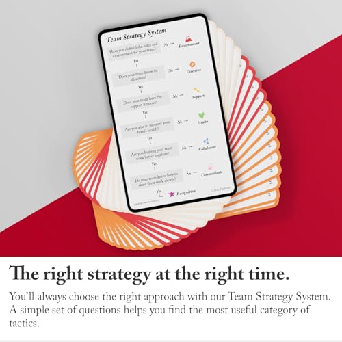 Pip Decks Team Tactics Official 54-Card Deck for Leadership, Team Alignment & Effective Sessions