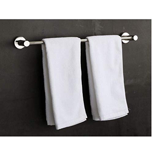 Porte-serviettes mural 50 cm anti-rouille pour serviette de bain - 2