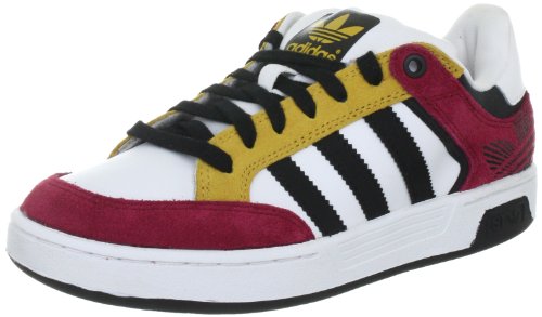 adidas Homme Varial St Baskets Basses, Cardinal/Jaune Vif/Noir, 38 EU