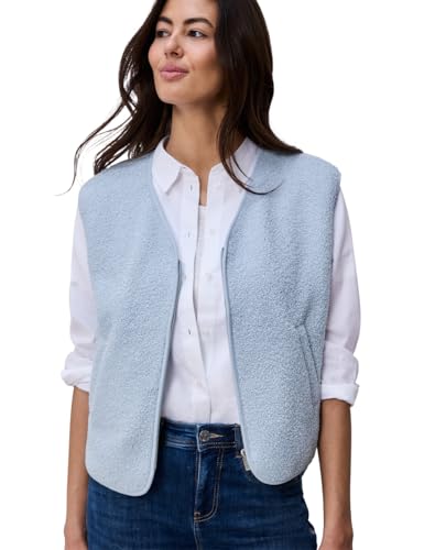 Street One Weste mit V-Neck aus Teddy-Material