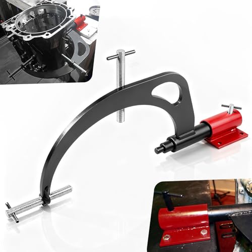 sixcow J-8763-B Universal Transmission Holding Fixture with Base Transmission Holder Stand for Rebuild GM & Transmissions 375 400 425 475 700-R4 4L80E