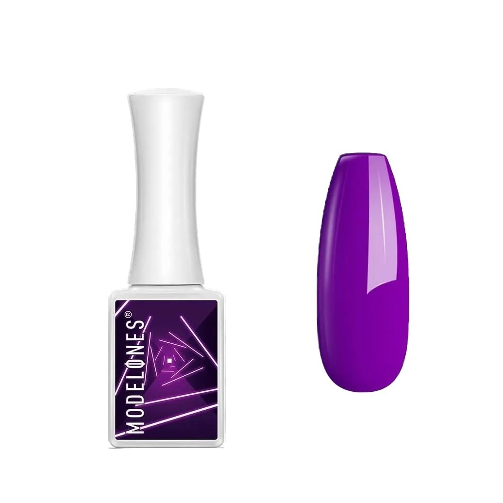 Modelones Neon Gel Nail Polish From BELLE GAGA Hot Bright Nail Polish Purple LED Gel Nail Popular Nail Art DIY Manicure Gifts DIY Salon-image-41