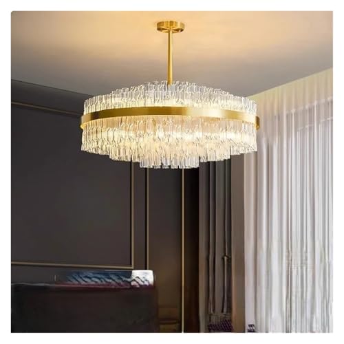 Lustre cristal LED moderne pour illuminer votre table de salle à manger et séjour